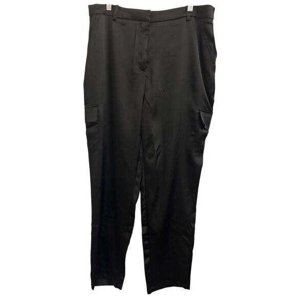 NWT Bailey 44 Satin Cargo Pants sz XL Revolve Night out Edgy Street Wear - Picture 1 of 7
